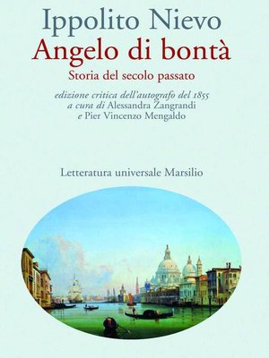cover image of Angelo di bontà (ed. 1855)